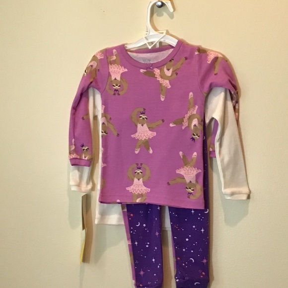 Carters Just one you sloth pj set - Picture 4 of 4